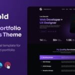 Gerold Personal Portfolio WordPress Theme Nulled Free Download