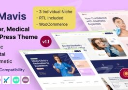 Mavis Doctor & Medical Clinic Elementor WordPress Theme Nulled Free Download