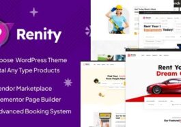 Renity Multipurpose Rental Marketplace Nulled Free Download