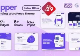 Apper WordPress Multi-concept Landing Page Theme Nulled Free Download