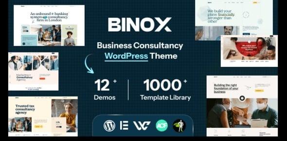 Binox Business Consulting Theme Nulled Free Download