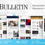 Daily Bulletin Magazine & Newspaper WordPress Theme Nulled Free Download