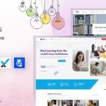 Ellen LMS Education & Online Courses Coaching WordPress Theme Nulled Free Download