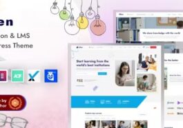 Ellen LMS Education & Online Courses Coaching WordPress Theme Nulled Free Download