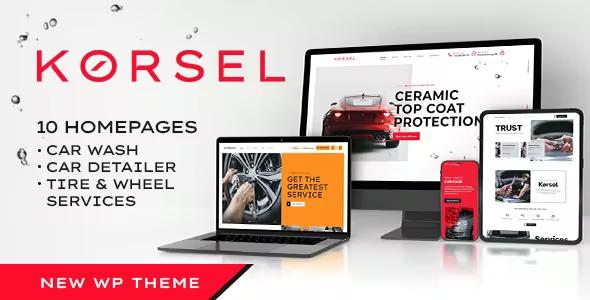 Kørsel Car Services, Auto Wash & Repair Nulled Free Download 