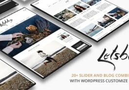 Lets Blog WordPress Theme Nulled Free Download