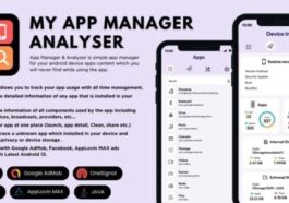 My App Manager Analyser Android Nulled Free Download