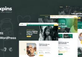 Oxpins Non Profit Charity WordPress Theme Nulled Free Download