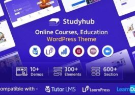 Studyhub Education WordPress Theme Nulled Free Download