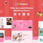 Sweeny Cake, Ice Cream & Bakery Store WordPress Theme Nulled Free Download