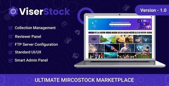 ViserStock Ultimate Microstock Marketplace Nulled Free Download