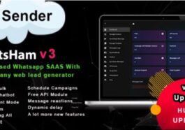 WhatsHam Cloud based WhatsApp SASS System with Lead Generator Nulled Free Download