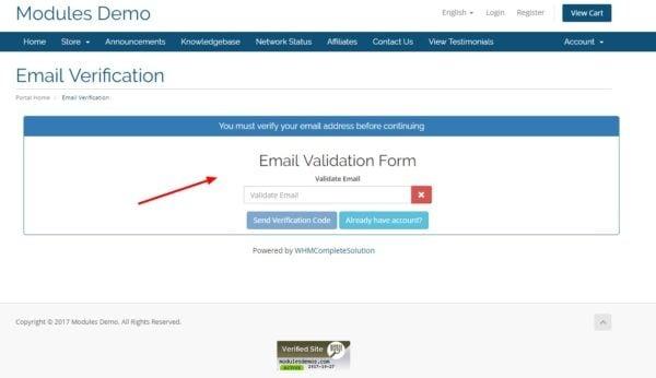 Email Verifier for WHMCS Nulled Free Download