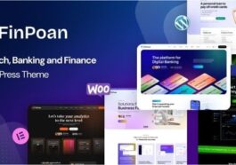 FinPoan Fintech, Banking and Finance WordPress Theme Nulled Free Download