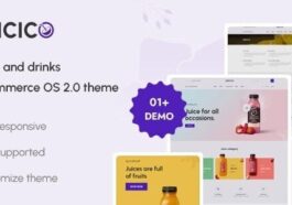 Juicico The Juice & Drink Ecommerce Shopify Theme Nulled Free Download