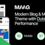 Maag Modern Blog & Magazine Theme with Outstanding Performance Nulled Free Download