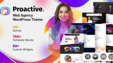 Proactive Web Design Agency WordPress Theme Nulled Free Download