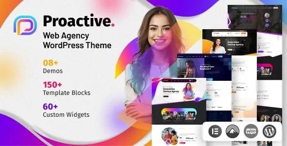 Proactive Web Design Agency WordPress Theme Nulled Free Download