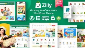 Zilly Grocery Store WooCommerce WordPress Theme Nulled Free Download